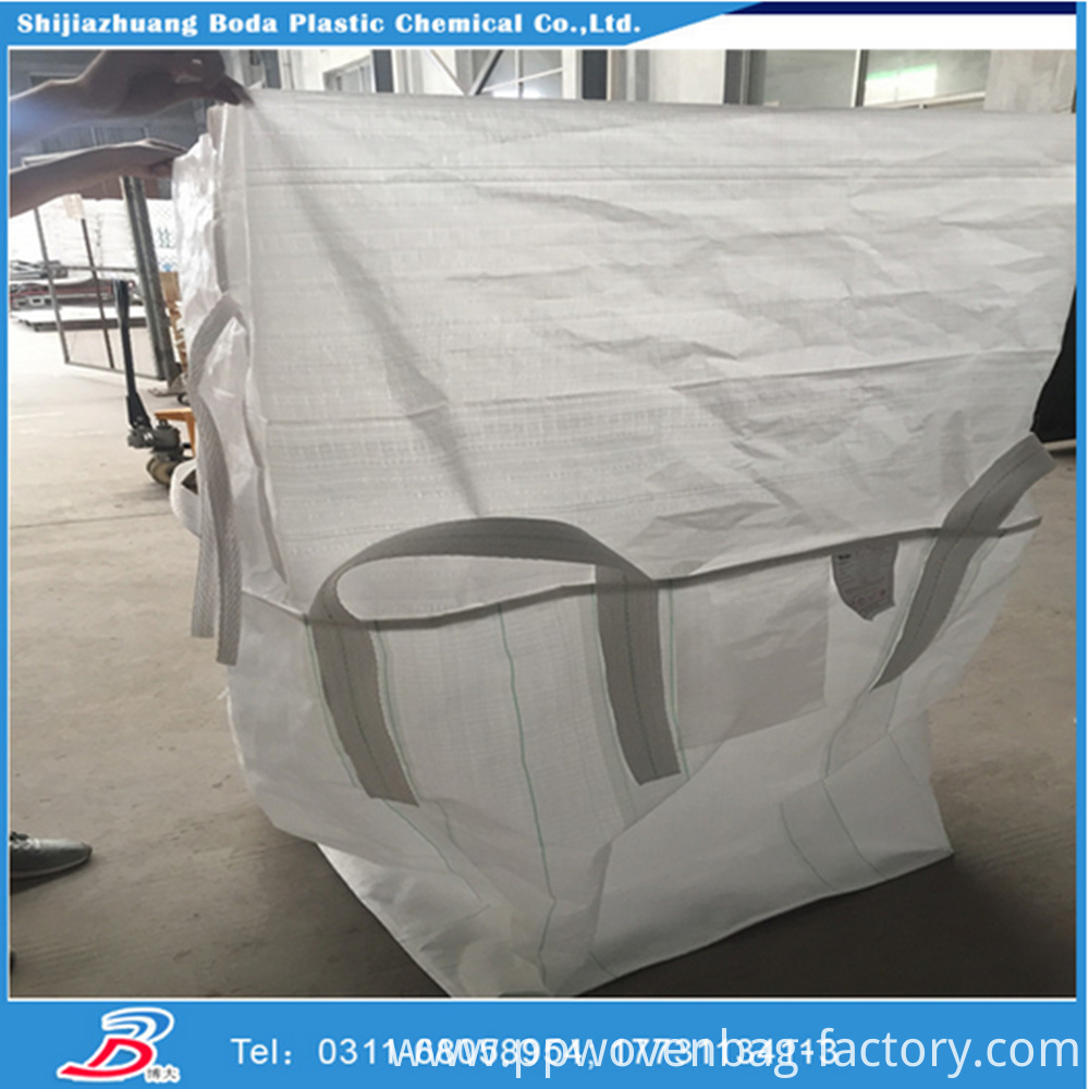 1500kg top skirt anti-uv Agriculture use plastic super sacks with 100% virgin rawmaterial 